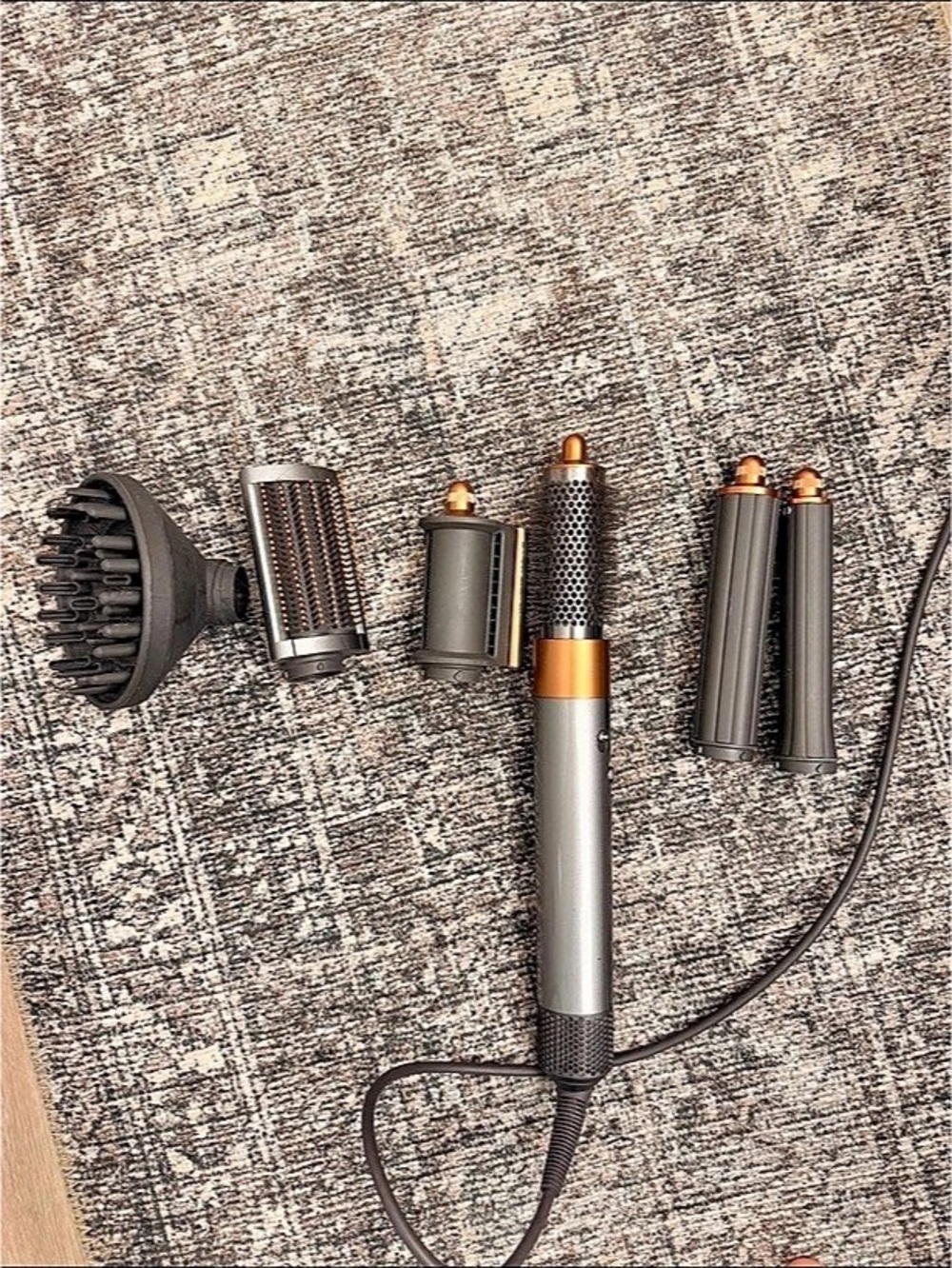 Dyson Airwrap Multi-Styler Complete Multi-Styler Hair Tool in Gray & Orange